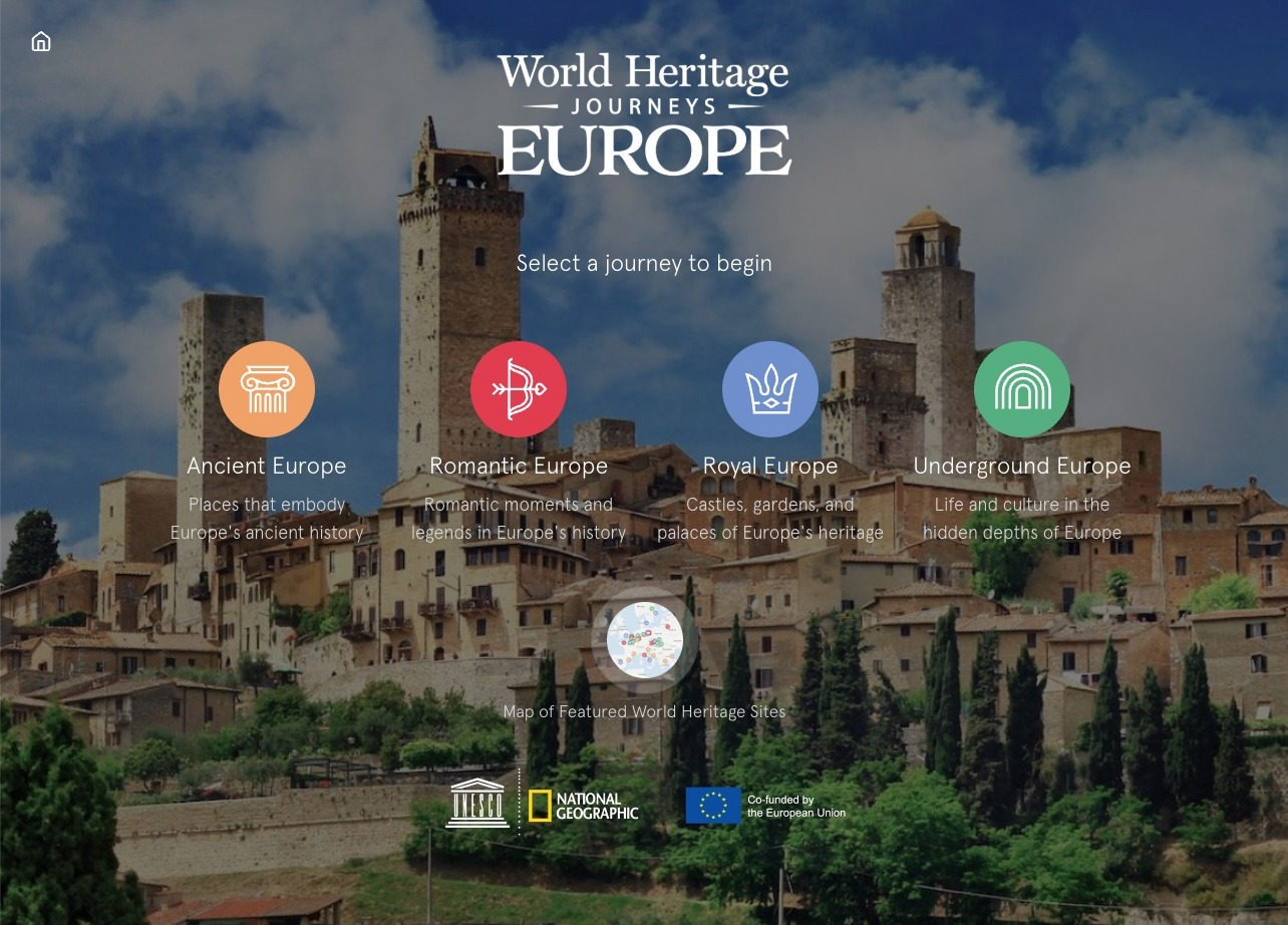 World Heritage Journeys of Europe home page
